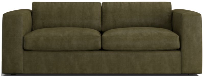 Oceanside Leather Queen Sleeper Sofa - image 0 of 6