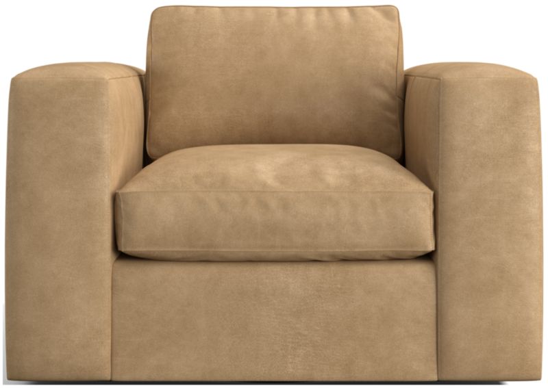 Oceanside Leather Swivel Chair - image 0 of 6