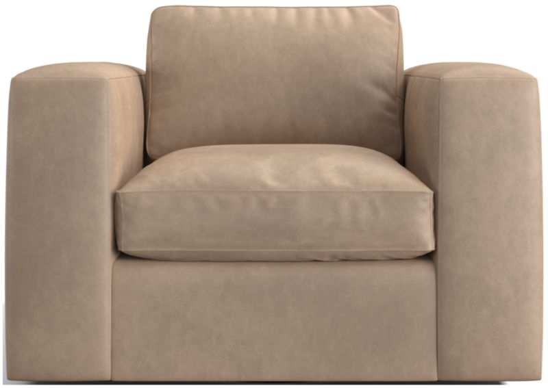 Oceanside Leather Swivel Chair - image 0 of 7