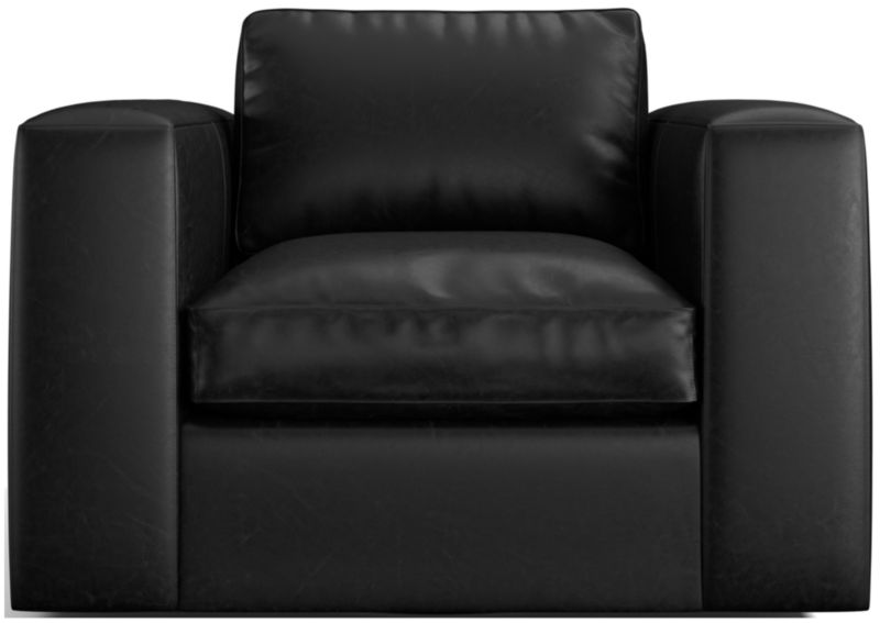 Oceanside Leather Swivel Chair - image 0 of 6