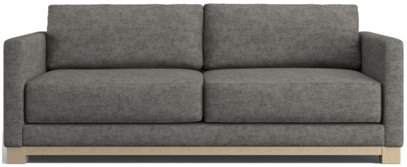 Gather Deep Wood Base Sofa 89" - image 0 of 14