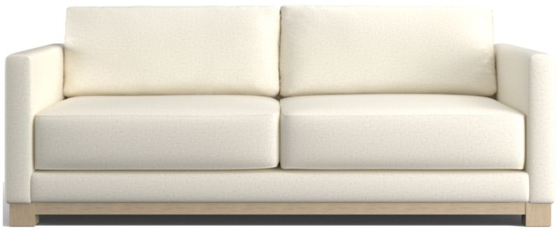 Gather Deep Wood Base Sofa 89" - image 0 of 15