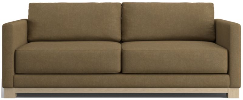 Gather Deep Wood Base Sofa 89" - image 0 of 14