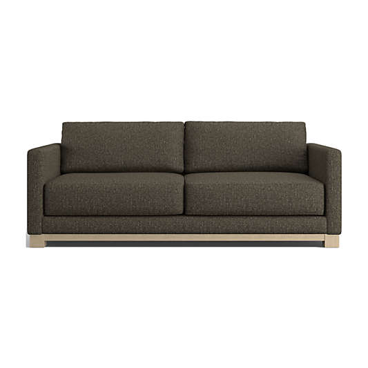 Gather Deep Wood Base Sofa 89"