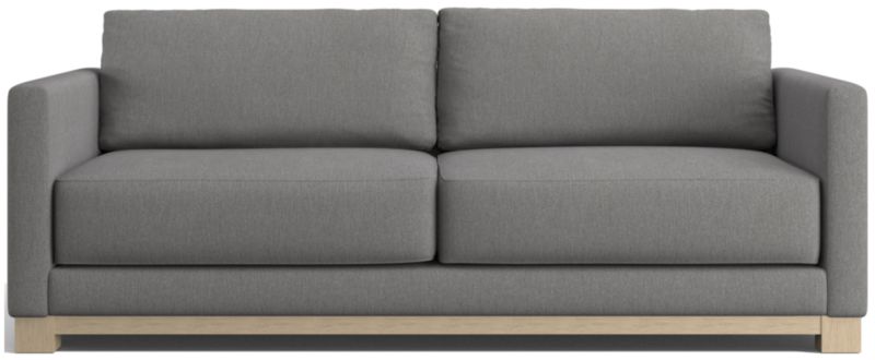 Gather Deep Wood Base Sofa 89" - image 0 of 14