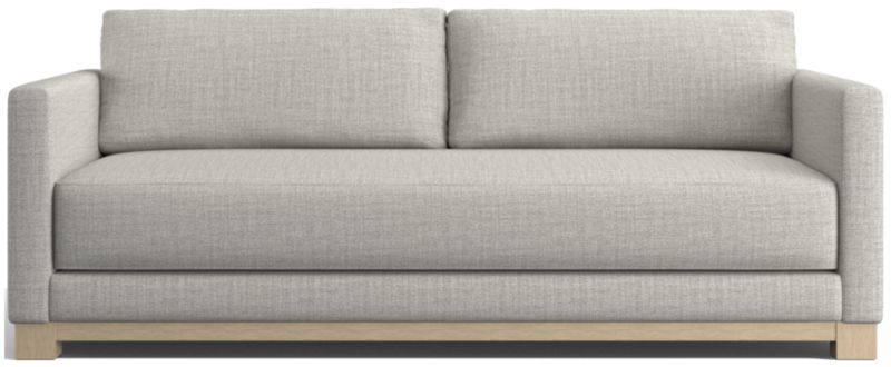 Gather Deep Wood Base Bench Sofa - image 0 of 14