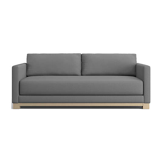 Gather Deep Wood Base Bench Sofa
