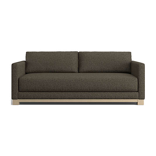 Gather Deep Wood Base Bench Sofa