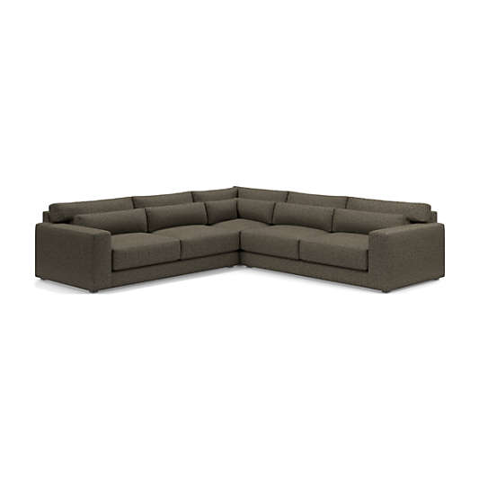 Retreat 3-Piece Corner Sectional Sofa