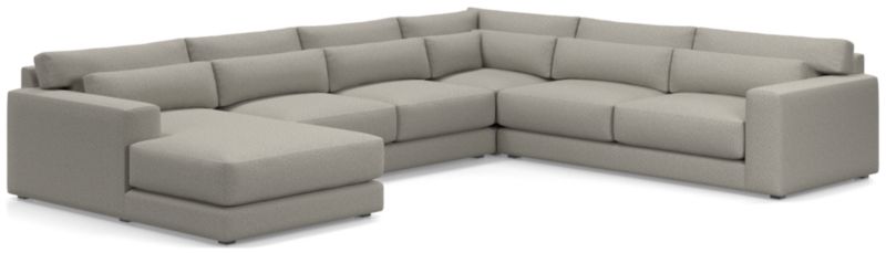 Retreat 4-Piece L-Shaped Sectional Sofa | Crate & Barrel
