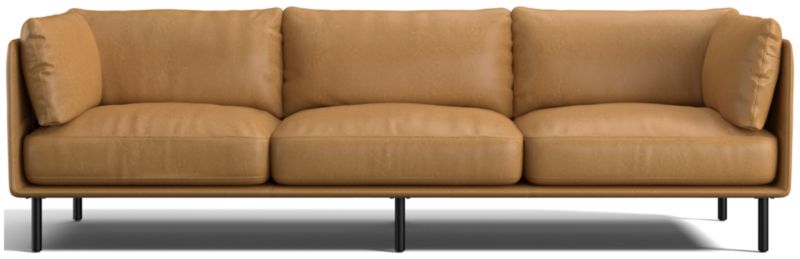 Wells Leather Grande Sofa