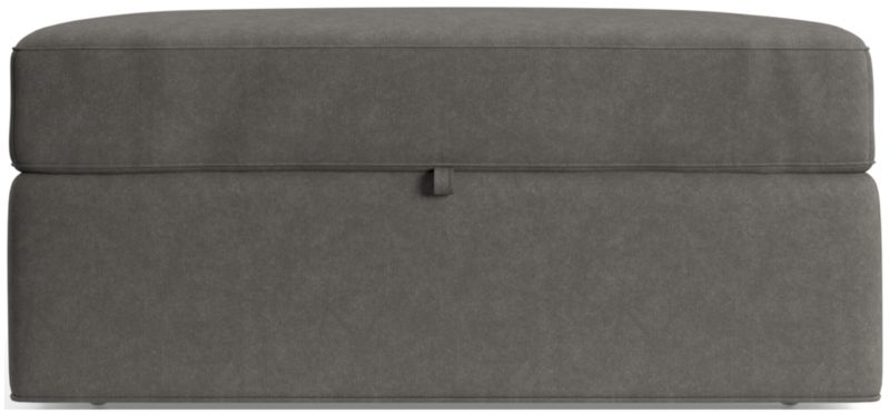 Axis Classic Storage Ottoman with Tray - image 0 of 8