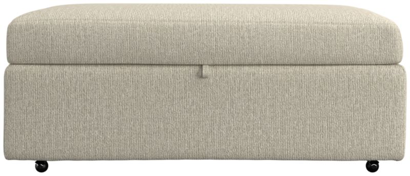 Lounge Storage Ottoman with Tray - image 0 of 9