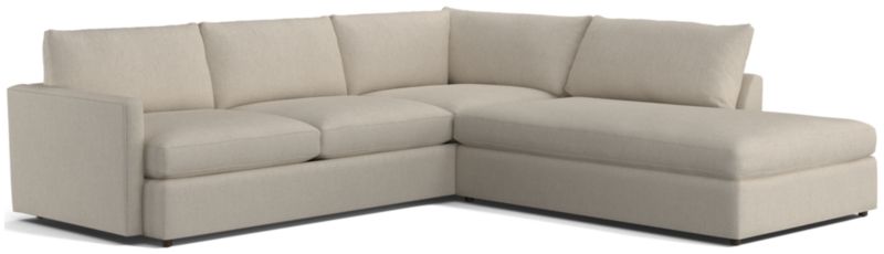 Lounge Deep 2-Piece Right-Arm Bumper Sectional Sofa - image 0 of 8