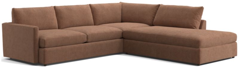 Lounge Deep 2-Piece Right-Arm Bumper Sectional Sofa - image 0 of 8