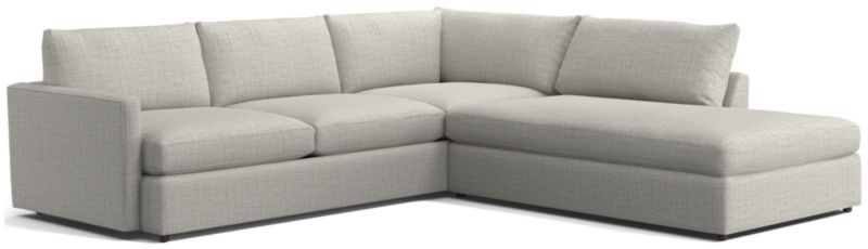 Lounge Deep 2-Piece Right-Arm Bumper Sectional Sofa - image 0 of 8