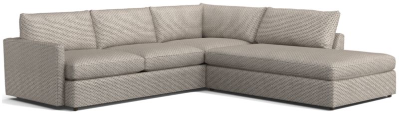 Lounge Deep 2-Piece Right-Arm Bumper Sectional Sofa - image 0 of 8