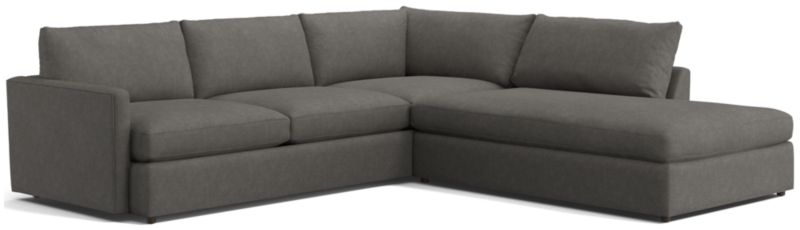 Lounge Deep 2-Piece Right-Arm Bumper Sectional Sofa - image 0 of 8