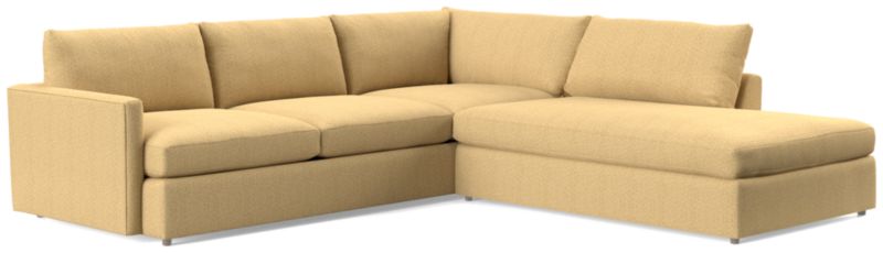 Lounge Deep 2-Piece Right-Arm Bumper Sectional Sofa - image 0 of 8