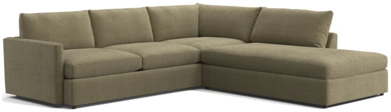 Lounge Deep 2-Piece Right-Arm Bumper Sectional Sofa - image 0 of 8