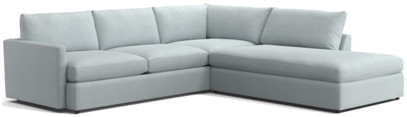 Lounge Deep 2-Piece Right-Arm Bumper Sectional Sofa - image 0 of 8