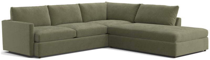 Lounge Deep 2-Piece Right-Arm Bumper Sectional Sofa - image 0 of 10