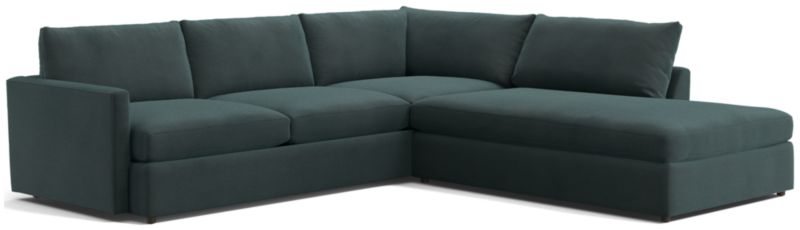 Lounge Deep 2-Piece Right-Arm Bumper Sectional Sofa - image 0 of 8