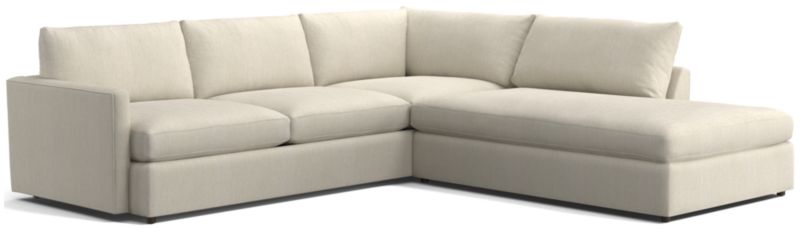 Lounge Deep 2-Piece Right-Arm Bumper Sectional Sofa - image 0 of 10