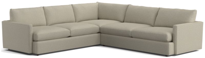 Lounge Deep 2-Piece L-Shaped Sectional Sofa