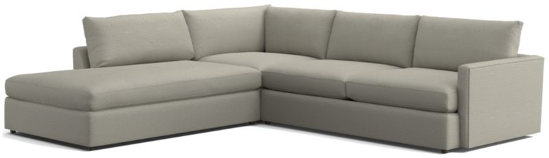 Lounge Deep 3-Piece Left-Arm Bumper Sectional Sofa - image 0 of 8