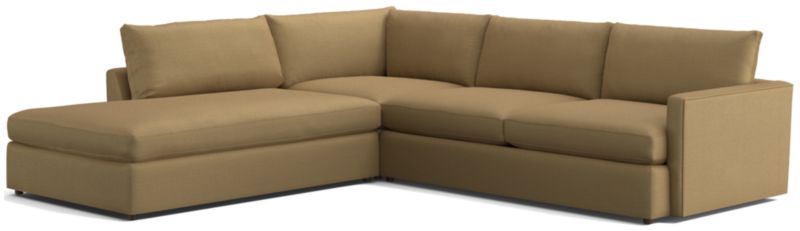 Lounge Deep 3-Piece Left-Arm Bumper Sectional Sofa - image 0 of 8