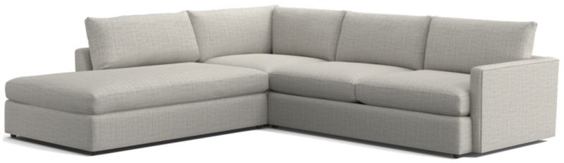 Lounge Deep 3-Piece Left-Arm Bumper Sectional Sofa - image 0 of 8