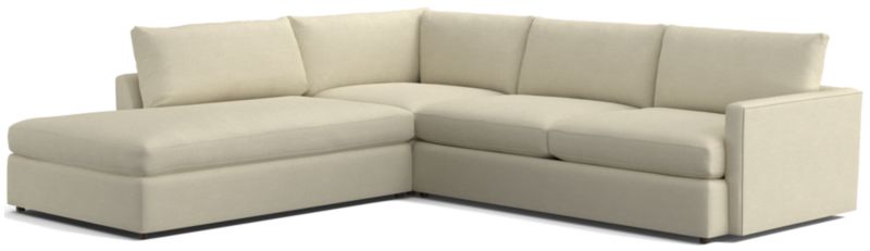 Lounge Deep 3-Piece Left-Arm Bumper Sectional Sofa - image 0 of 10