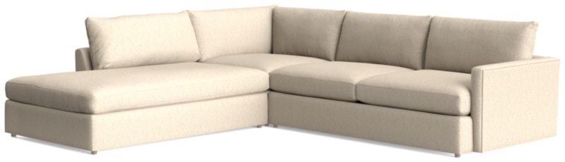 Lounge Deep 3-Piece Left-Arm Bumper Sectional Sofa - image 0 of 8