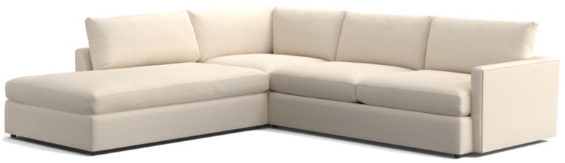 Lounge Deep 3-Piece Left-Arm Bumper Sectional Sofa - image 0 of 8