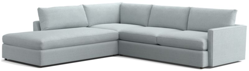 Lounge Deep 3-Piece Left-Arm Bumper Sectional Sofa - image 0 of 8