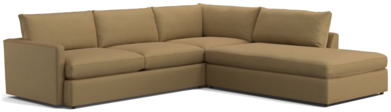 Lounge Deep 3-Piece Right-Arm Bumper Sectional Sofa - image 0 of 8