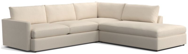 Lounge Deep 3-Piece Right-Arm Bumper Sectional Sofa - image 0 of 8