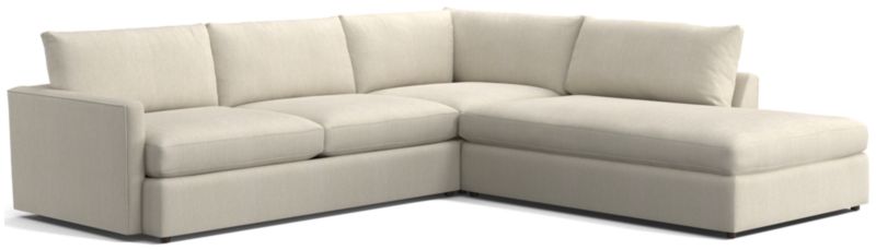 Lounge Deep 3-Piece Right-Arm Bumper Sectional Sofa - image 0 of 10