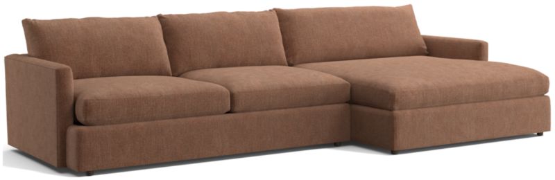 Lounge Deep 2-Piece Right-Arm Extra Wide Chaise Sectional Sofa - image 0 of 8