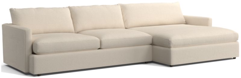 Lounge Deep 2-Piece Right-Arm Extra Wide Chaise Sectional Sofa - image 0 of 8