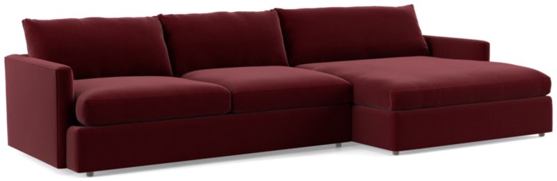 Lounge Deep 2-Piece Right-Arm Extra Wide Chaise Sectional Sofa - image 0 of 9