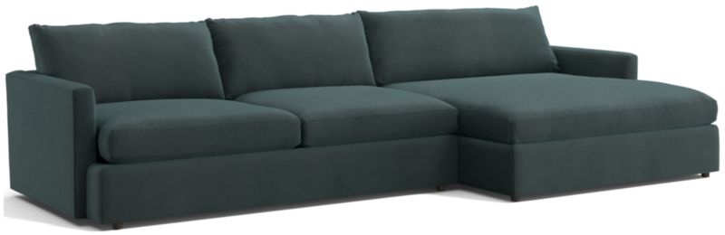 Lounge Deep 2-Piece Right-Arm Extra Wide Chaise Sectional Sofa - image 0 of 8