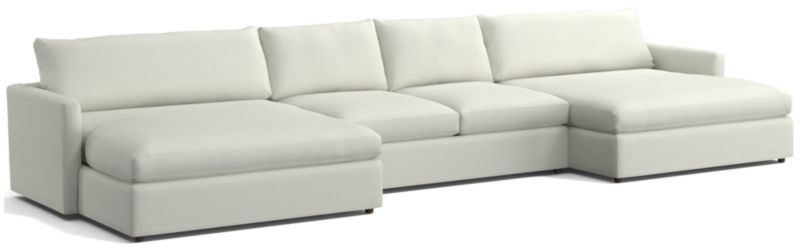 Lounge Deep 3-Piece Double Chaise Sectional Sofa - image 0 of 8