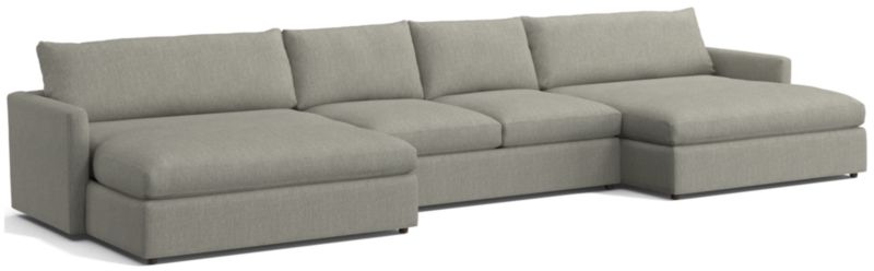 Lounge Deep 3-Piece Double Chaise Sectional Sofa - image 0 of 9