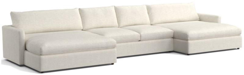 Lounge Deep 3-Piece Double Chaise Sectional Sofa - image 0 of 8