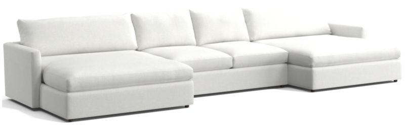 Lounge Deep 3-Piece Double Chaise Sectional Sofa - image 0 of 9