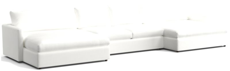 Lounge Deep 3-Piece Double Chaise Sectional Sofa - image 0 of 8