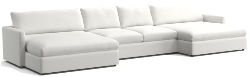 Lounge Deep 3-Piece Double Chaise Sectional Sofa - image 0 of 8