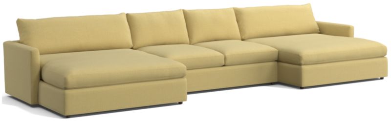 Lounge Deep 3-Piece Double Chaise Sectional Sofa - image 0 of 8